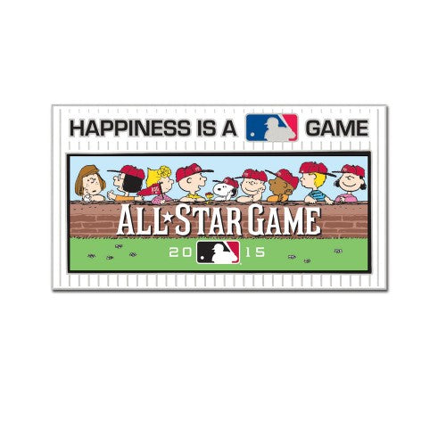 2015 MLB All-Star Game Collectible Pin - Peanuts