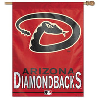 Arizona Diamondbacks MLB 27" x 37" Team Name Vertical Flag