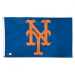 New York Mets MLB 3' x 5' Single-Sided Deluxe Flag - Team Logo