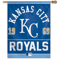 Kansas City Royals MLB 27" x 37" Year Established Vertical Flag