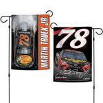 Martin Truex Jr #78 NASCAR Logo Double-Sided 12" x 18" Garden Flag