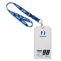 Alex Bowman NASCAR Nationwide Credential Holder with Lanyard