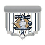 New York Yankees MLB Collectible Pin - Bernie Williams Retirement