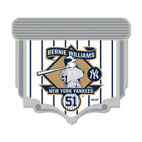 New York Yankees MLB Collectible Pin - Bernie Williams Retirement