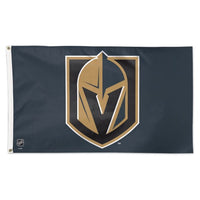 Vegas Golden Knights NHL 3' x 5' Single-Sided Deluxe Flag - Team Color Background