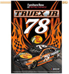 Martin Truex Jr NASCAR 28" x 40" Vertical Flag - Flames Design