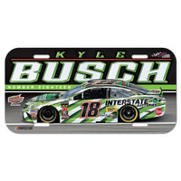 Kyle Busch NASCAR Full Color Plastic License Plate