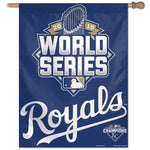 Kansas City Royals MLB 27" x 37" Vertical Flag - 2015 World Series Participant