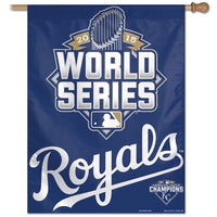 Kansas City Royals MLB 27" x 37" Vertical Flag - 2015 World Series Participant