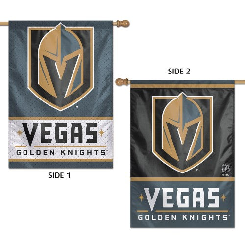 Vegas Golden Knights NHL 28" x 40" Double-Sided Vertical Flag (Pole not included)