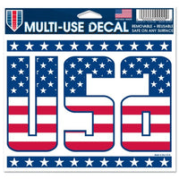 Support America Patriotic 4.5" x 5.75" Multi-Use Decal - USA