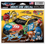 Kyle Busch NASCAR 4.5" x 5.5" Multi Use Decal - Color Car Image