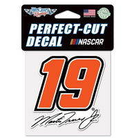 Martin Truex Jr 4" x 4" NASCAR Perfect Cut Decal