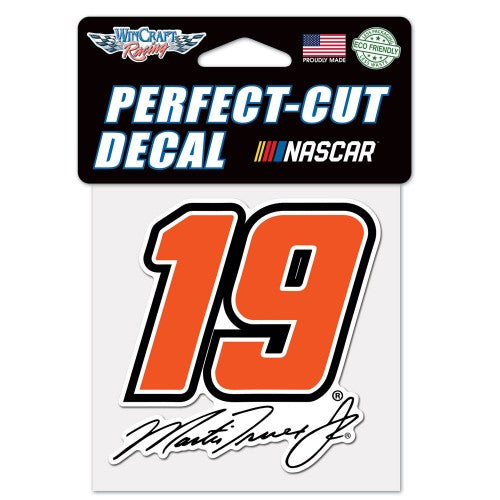 Martin Truex Jr 4" x 4" NASCAR Perfect Cut Decal