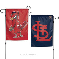 St Louis Cardinals MLB 12.5" x 18" 2-Sided Garden Flag - Cooperstown