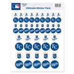 Kansas City Royals MLB 8.5" x 11" Vinyl Sticker Decal Sheet