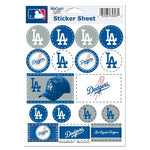 Los Angeles Dodgers MLB 5" x 7" Vinyl Sticker Decal Sheet