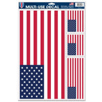 Support America Patriotic 11" x 17" Decal Sheet - American Flags