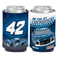 Kyle Larson NASCAR Can Cooler - Credit One (Image Shows Front and Back View)