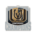 Vegas Golden Knights NHL Collectible Pin - 2018 Stanley Cup Western Conference Champions