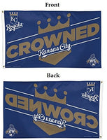 Kansas City Royals MLB 3' x 5' Single-Sided Deluxe Flag - World Series "Crowned"
