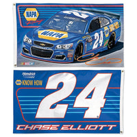 Chase Elliott #24 NASCAR 2-Sided 3 x 5 Flag