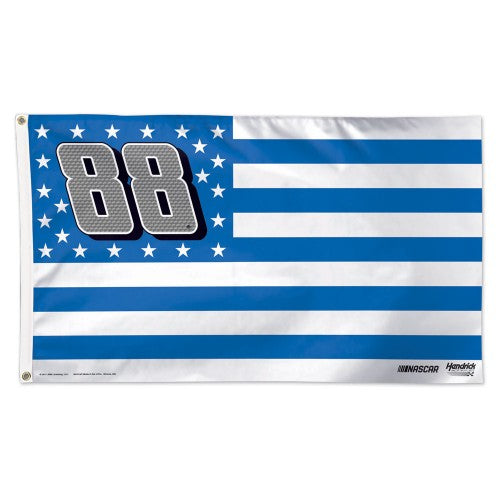 Dale Earnhardt Jr NASCAR 3' x 5' Single-Sided Deluxe Flag - American Flag