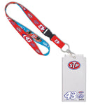 Bubba Wallace NASCAR Credential Holder with Lanyard