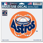 Houston Astros MLB 4.5" x 5.75" Multi-Use Decal - Cooperstown Logo