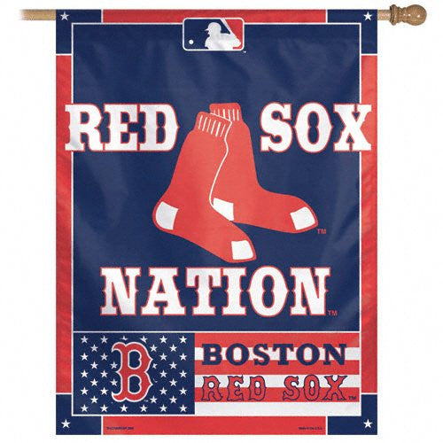 Boston Red Sox MLB 27" x 37" Vertical Flag - Red Sox Nation