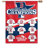Boston Red Sox MLB 27" x 37" Vertical Flag - 2013 World Series Player Jerseys