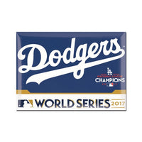 Los Angeles Dodgers 2017 League Champion/World Series Participant MLB Metal Fridge Magnet