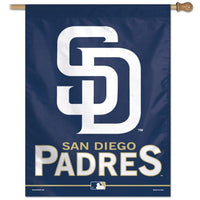 San Diego Padres MLB 27" x 37" Team Name Vertical Flag