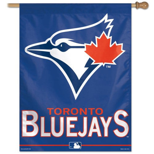 Toronto Blue Jays MLB 27" x 37" Team Name Vertical Flag