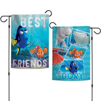Walt Disney Finding Nemo 2-Sided 12" x 18" Garden Flag - Best Friends