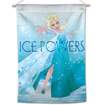 Frozen Disney 28" x 40" Vertical Flag - Elsa Ice Powers
