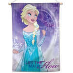 Frozen Disney 28" x 40" Vertical Flag - Elsa Let The Magic Flow