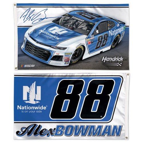 Alex Bowman NASCAR 2-Sided 3 x 5 Flag