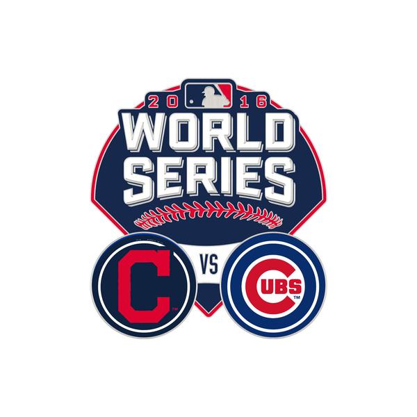 2016 World Series MLB Collectible Pin - Chicago Cubs vs Cleveland Indians