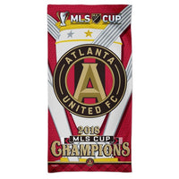 Atlanta United FC MLS Spectra Beach Towel - 2018 MLS Cup Champions