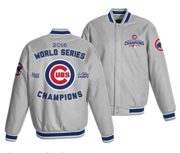 CHICAGO CUBS Ultimate 3 Time WORLD SERIES Champ Cotton Jacket 2022