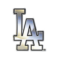 Los Angeles Dodgers MLB Premium Chrome Free Form Auto Emblem